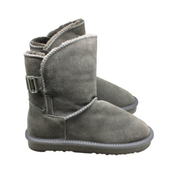 Style & Co. Womens Teenyy Suede Pull on Ankle Boots - Picture 4 of 8